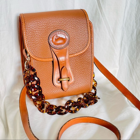 Dooney and Bourke AWL mini  Essex Crossbody Bag Peanut - Picture 13 of 16